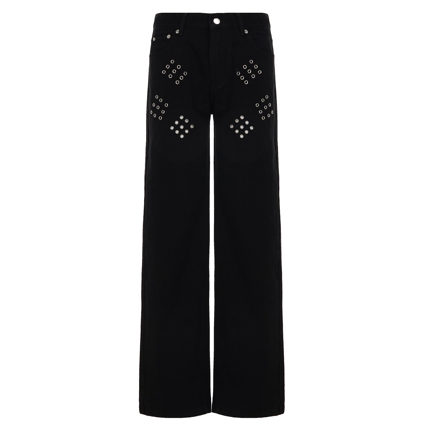 Harajuku Style Loose Low Waist Straight Tube Jeans