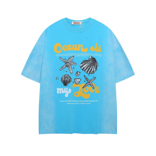 Patrick Star Tie-Dye T-Shirt - Men's Casual Cotton Tee
