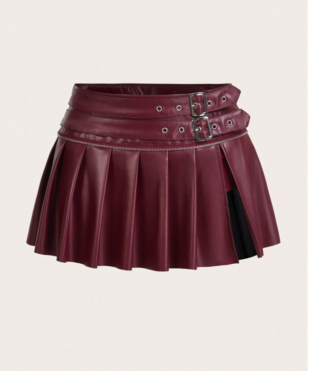 Hundred-Fold Ultra-Short Versatile Split Hot Skirt