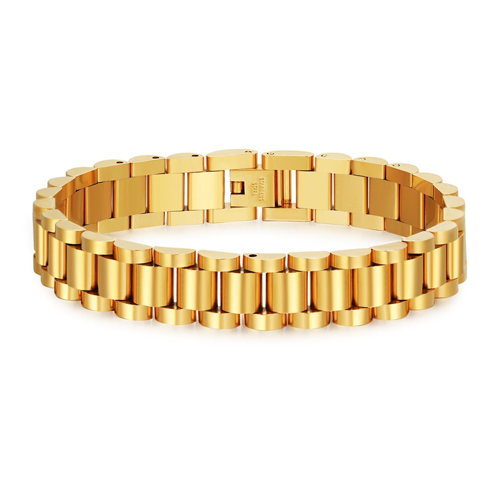 Stainless Steel Minimalist Punk Couple Bracelets