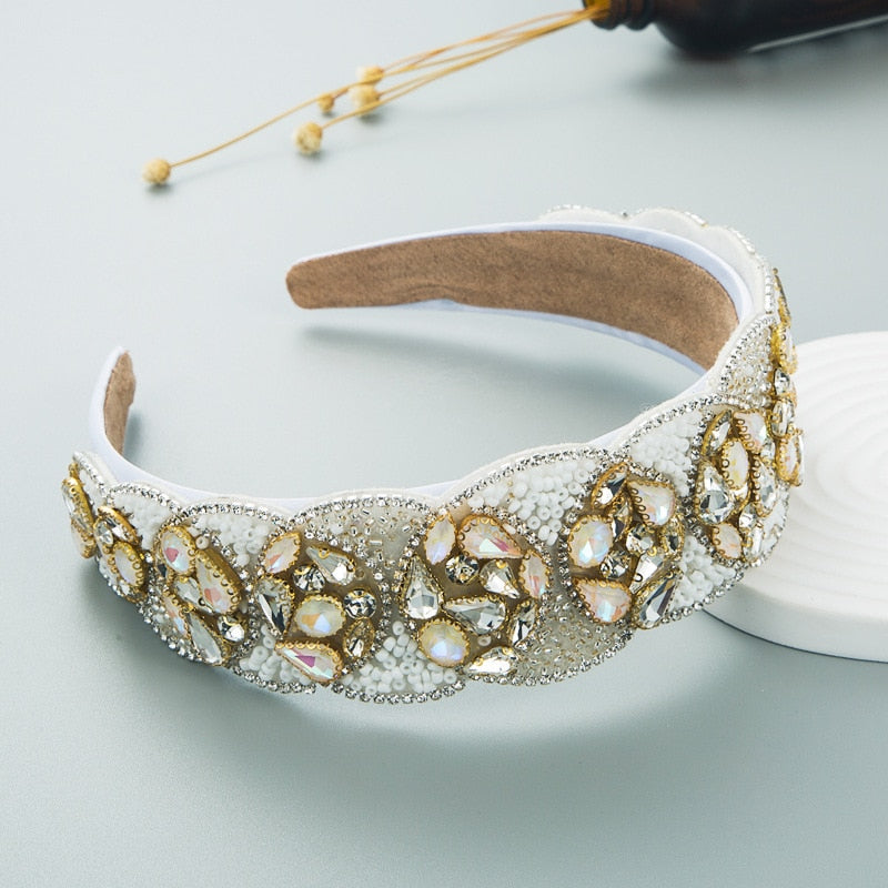 New Gorgeous Baroque Tassel Headband
