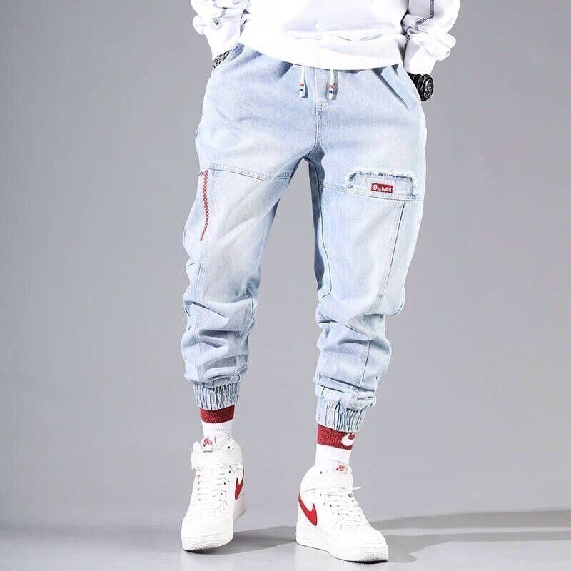 Harajuku Streetwear Cargo Pants - Men's Joggers