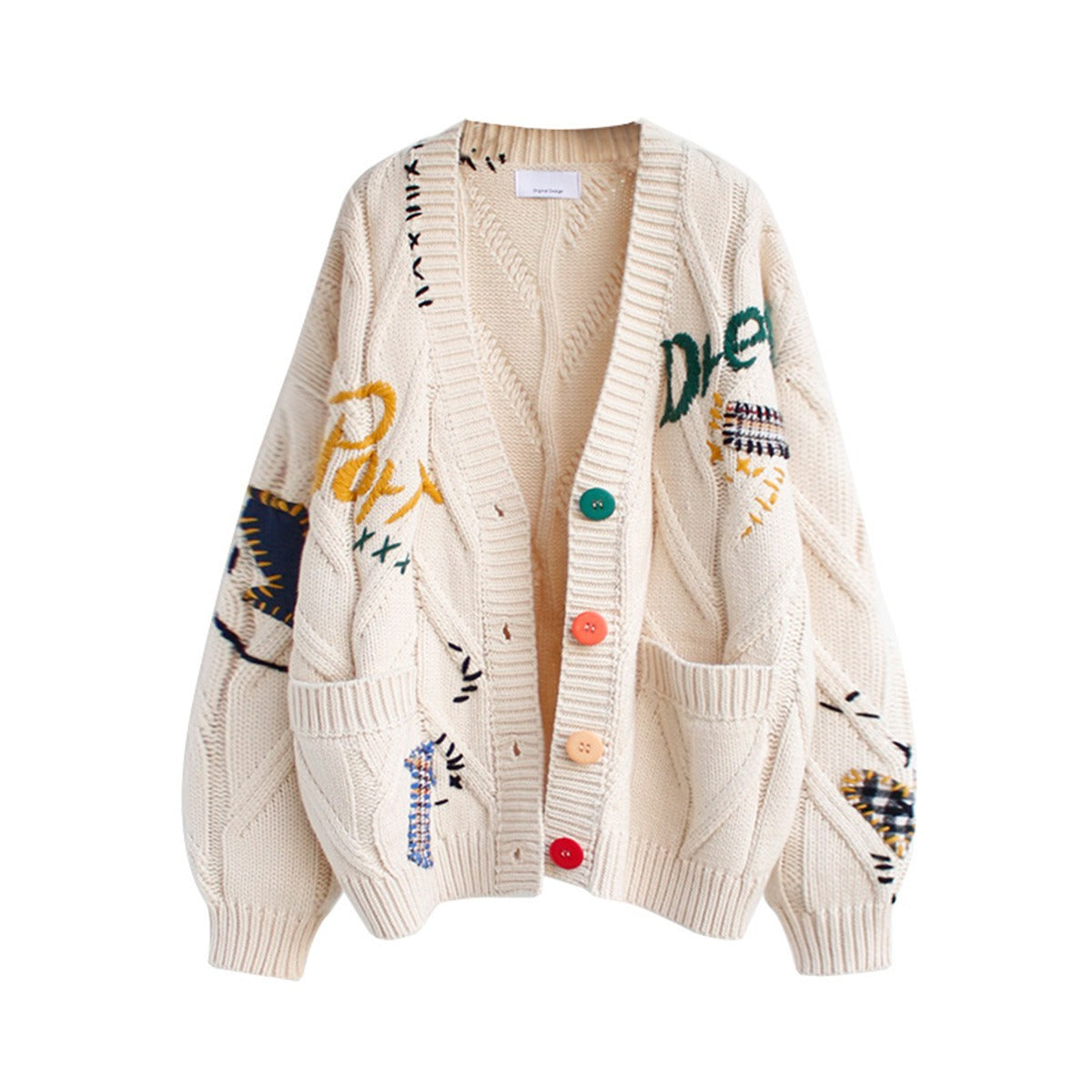 Harajuku Style Women's Warm Knitted Cardigan Jacket