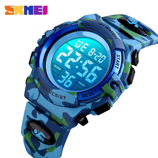 Military Kids Sport Watches - 50M Waterproof Digital Clock