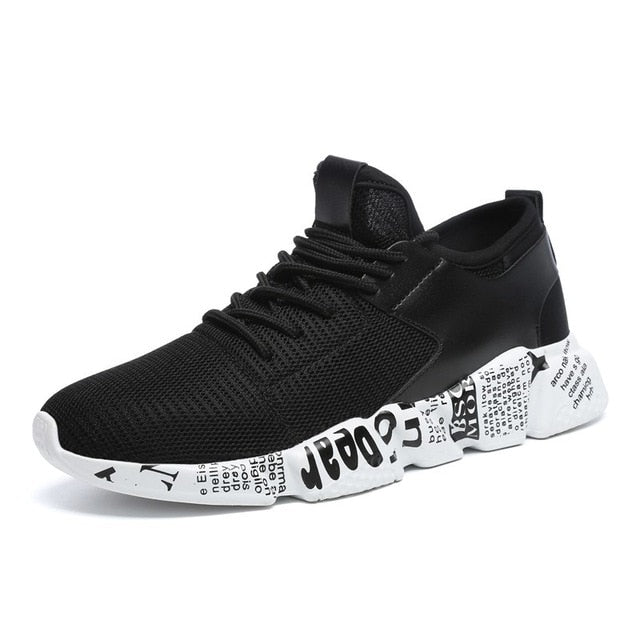 Harajuku Style Breathable Casual Sneakers for Men