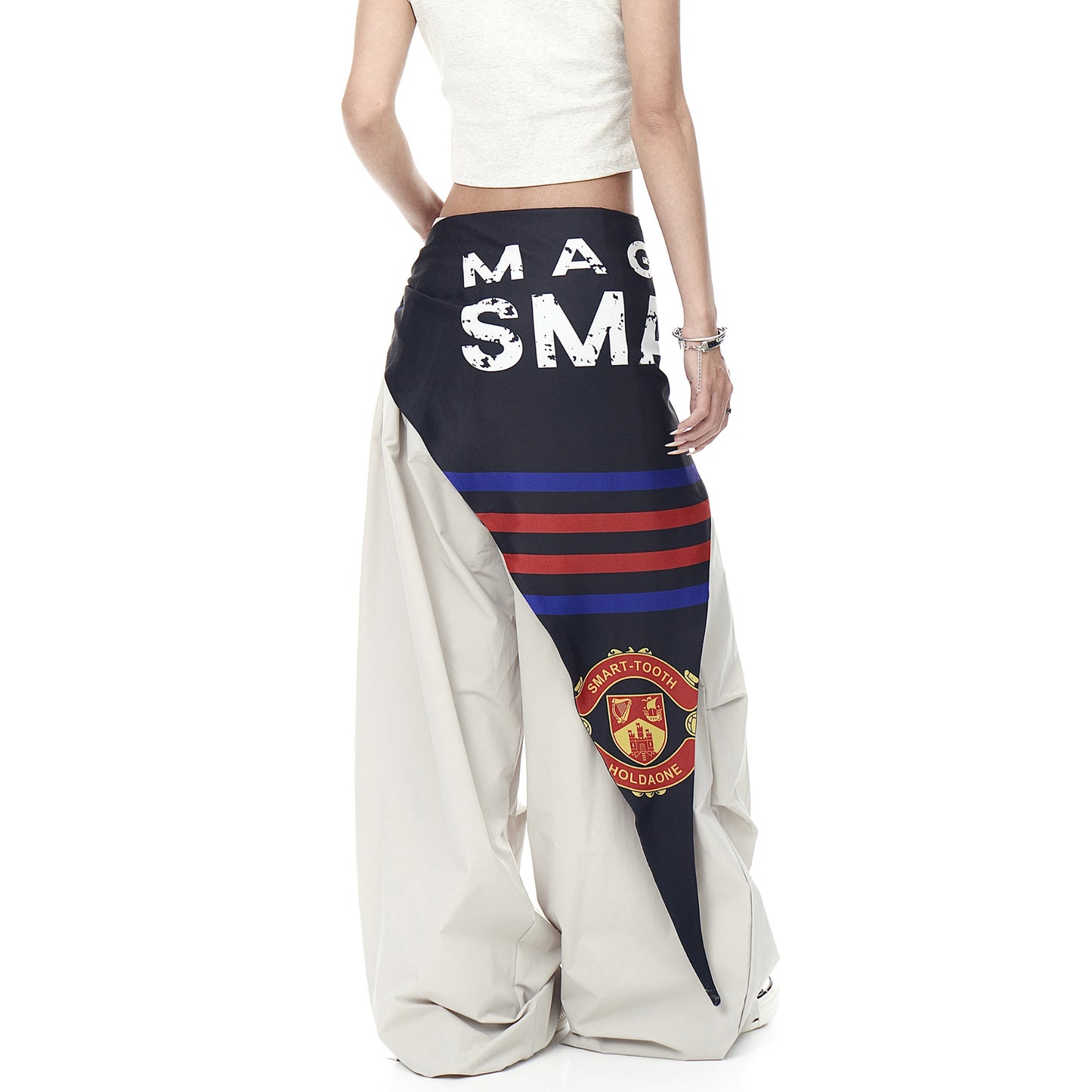 Playful Summer Wide Leg Pants - Harajuku Style