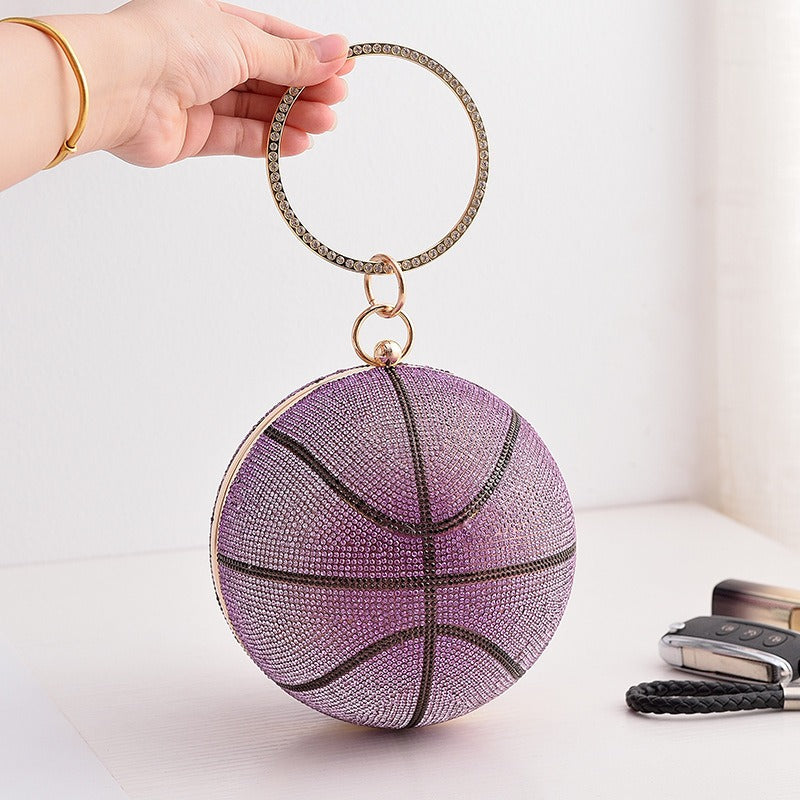 Harajuku Style Basketball Banquet Bag - Versatile Colorful Handheld Bag