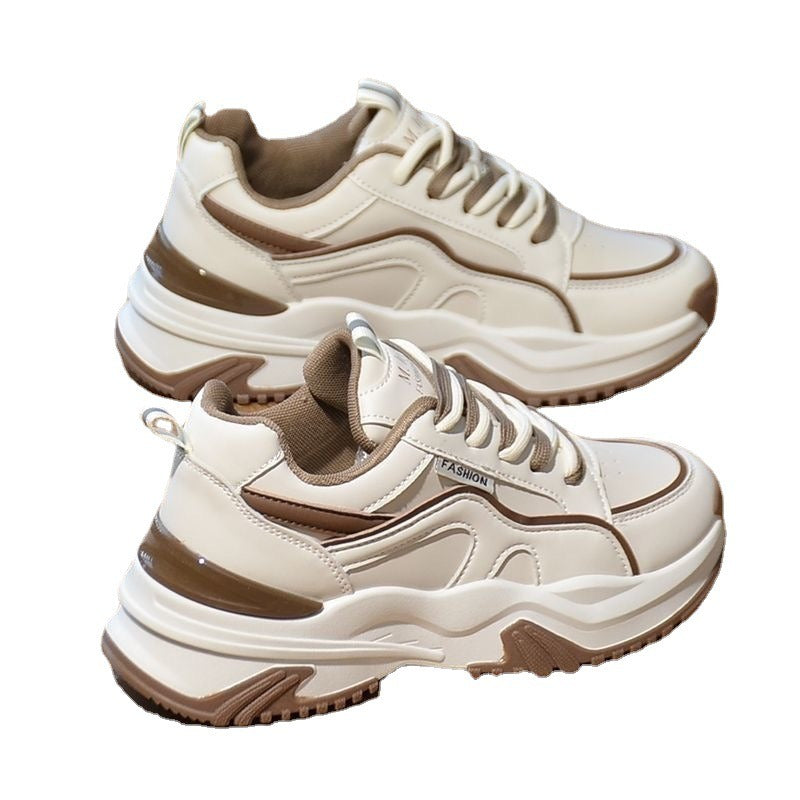 Harajuku Style Plush Sneakers - Winter Casual Shoes for Women
