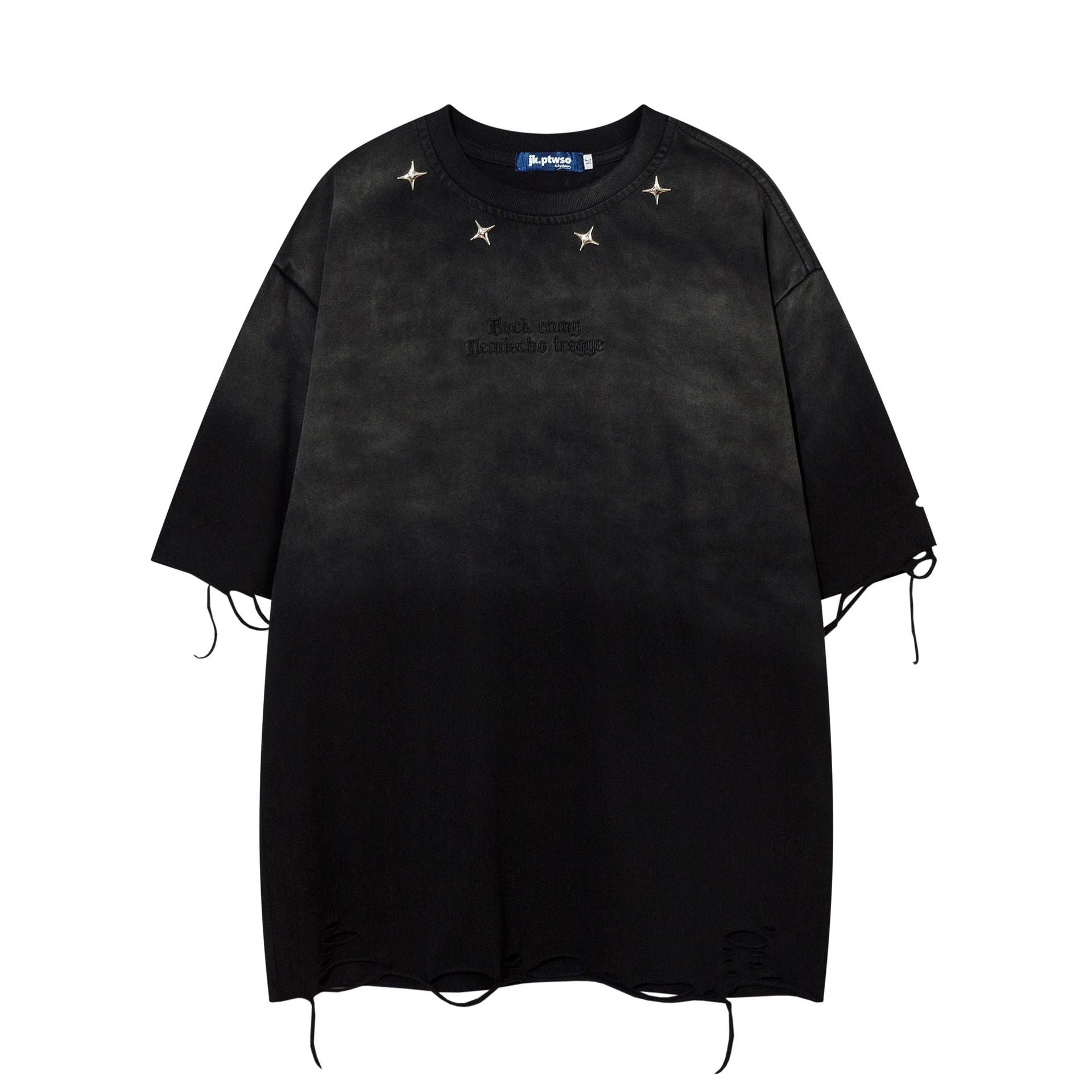Retro Washed Tie-dye Short Sleeve T-shirt