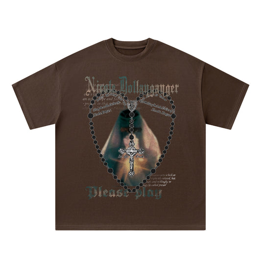 Retro Personalized Short Sleeve T-Shirt for Men