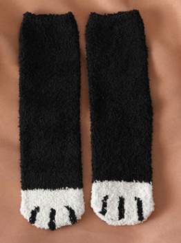 Playful Cat Paw 3D Socks - Cute Cartoon Animal Feet