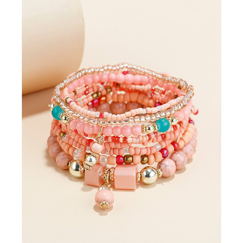 Holiday Storm Simi Yami Beads Bracelet Set