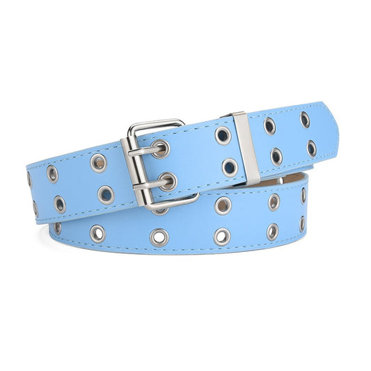 Gothic Punk Style Chain Decorative Eyelet Belt