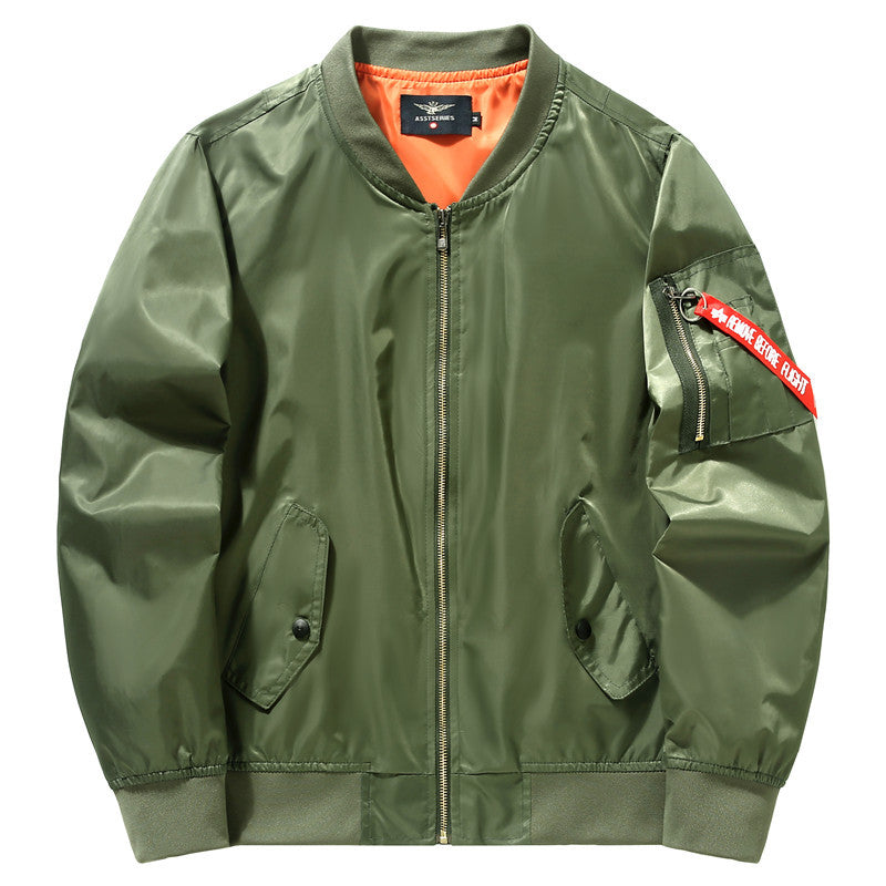 Men's Plus Size Casual Cotton Jacket - Harajuku Inspired