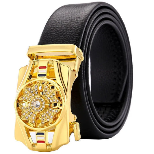 Harajuku Inspired Men's Versatile Automatic Buckle Belt