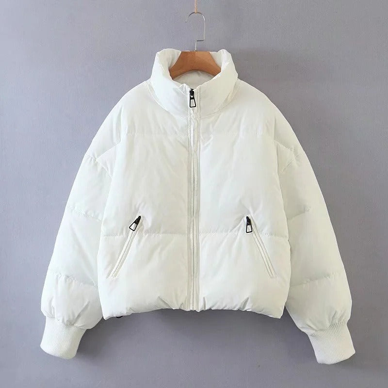 Harajuku Style Loose Fit Cotton Jacket for Women