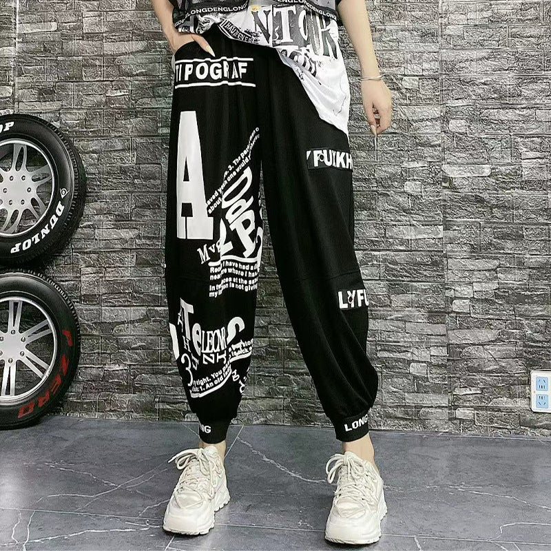 Playful Casual Plus Size Harajuku Pants