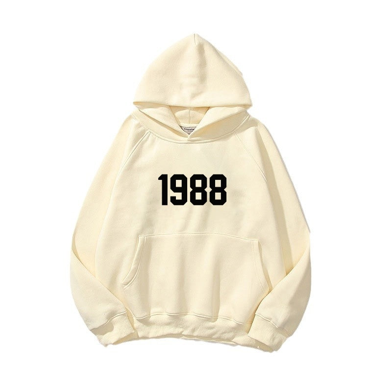 1988 Street Style Double Layered Hoodie