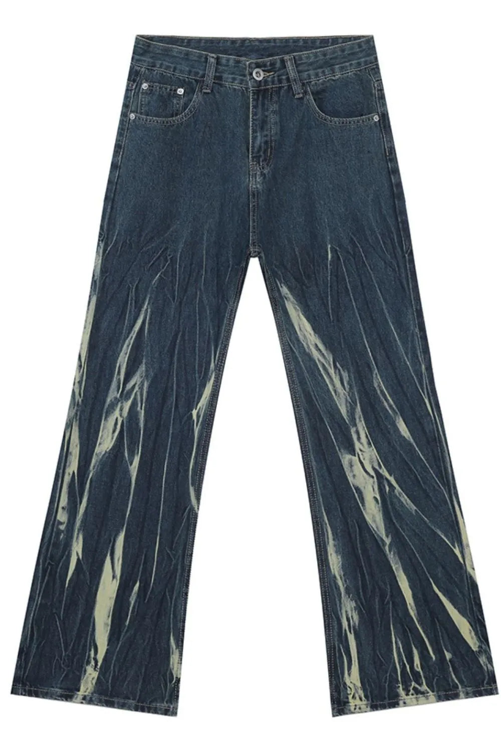 Playful Tie-Dye Jeans with Pockets