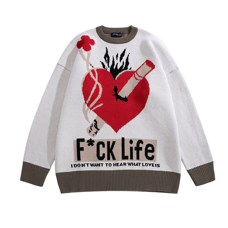 Love Flame Sweater
