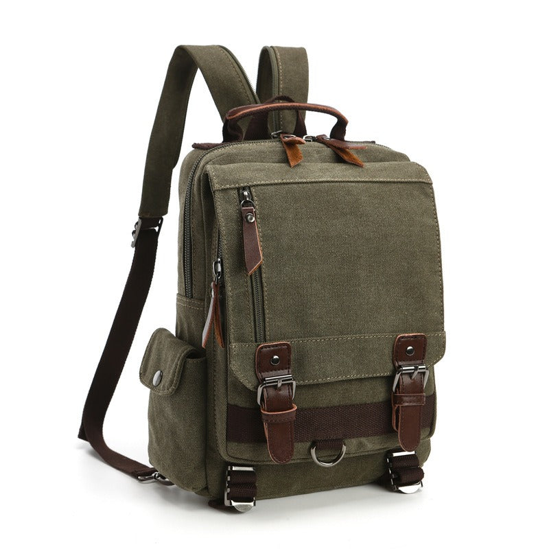 Harajuku Style Canvas Backpack for Travel & School
