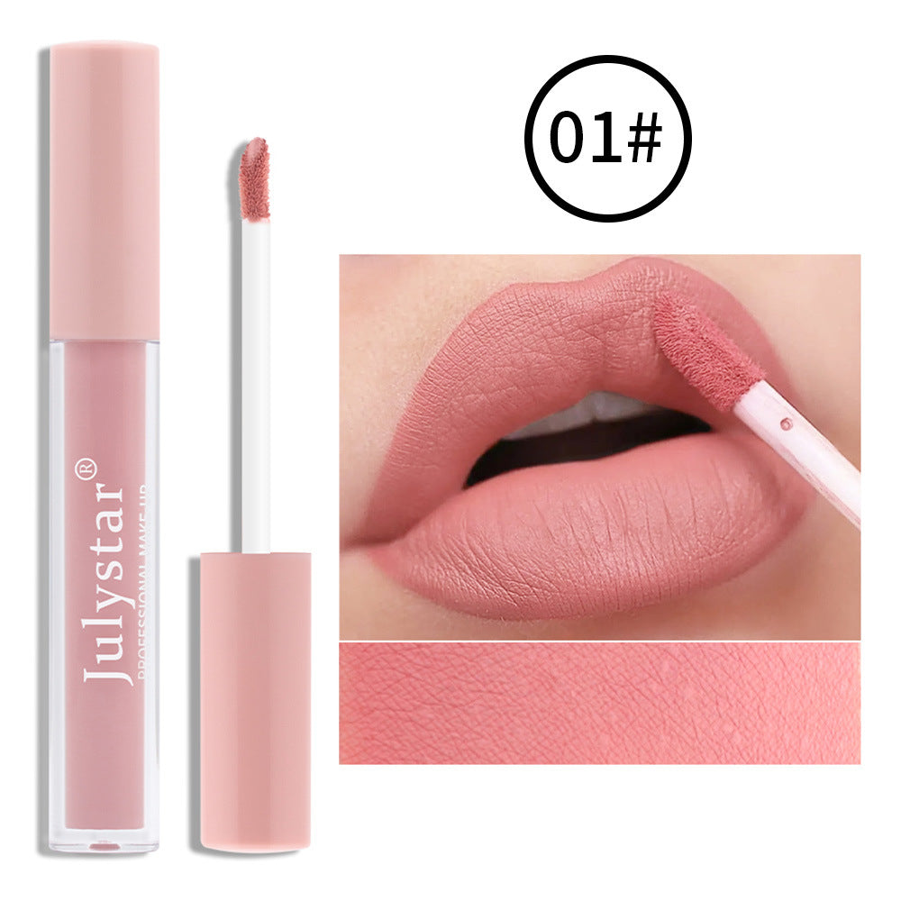 Fog Matte Makeup Free Ice Cream Lip Glaze - Velvet Finish