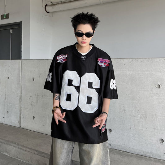 Hip Hop Loose and Versatile T-Shirt Top