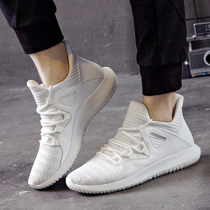 Harajuku Inspired Men’s Breathable Outdoor Running Sneakers