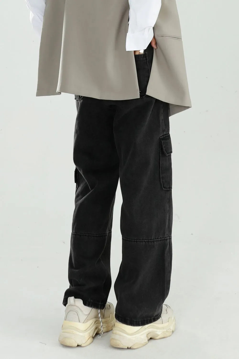 Baggy Cargo Jeans - Harajuku Street Style