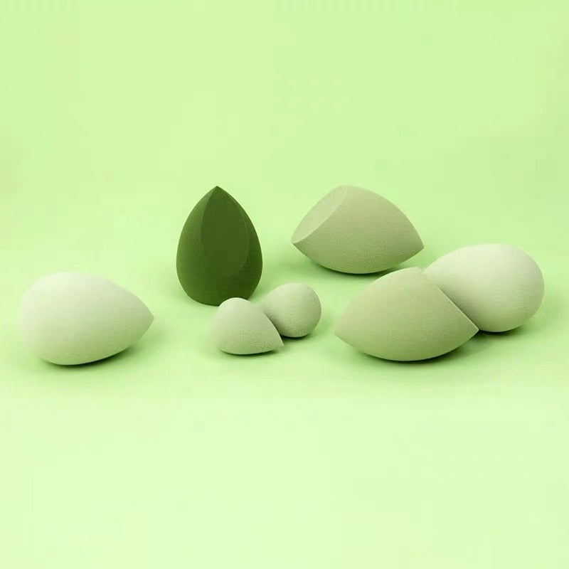 7 PCS Playful Makeup Sponge Set - Dual Use Beauty Eggs