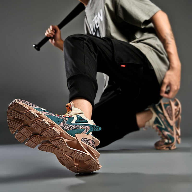 Playful Harajuku Blade Men's Fashion Sneakers