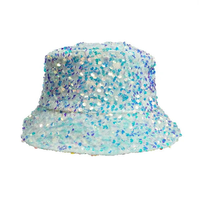 Reversible Sequin Fisherman Bucket Hat for Kids