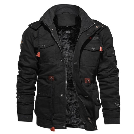 Gothic Plus Size Men's Casual Jacket - Harajuku Style