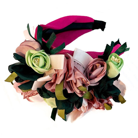 Handmade Fabric Headband Hair Clip