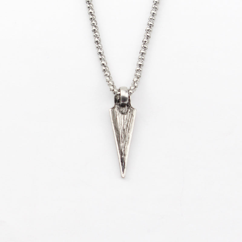 Harajuku Style Black Spikes Men's Pendant Necklace