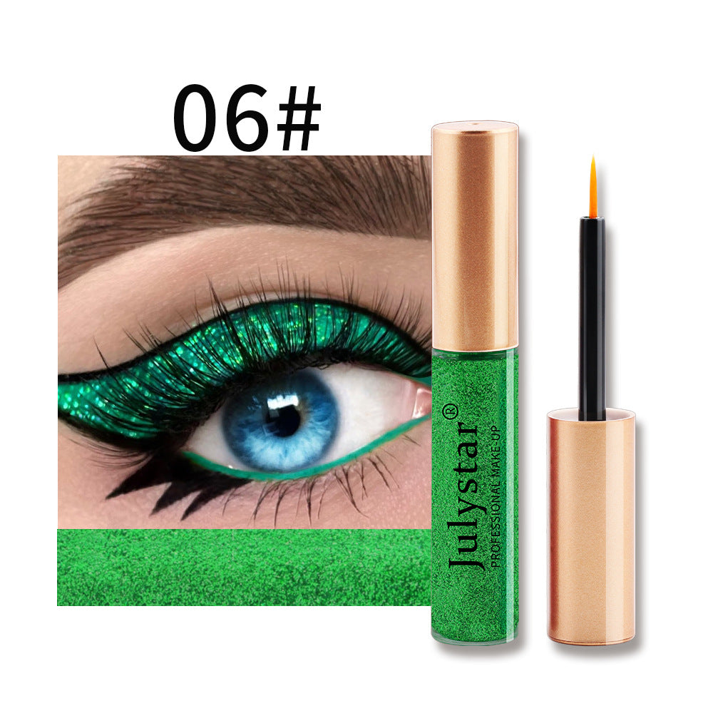 Waterproof Pearl Colored Liquid Eyeliner Pen