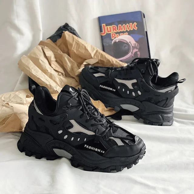 Men's Thick Sole Harajuku Style Running Shoes
