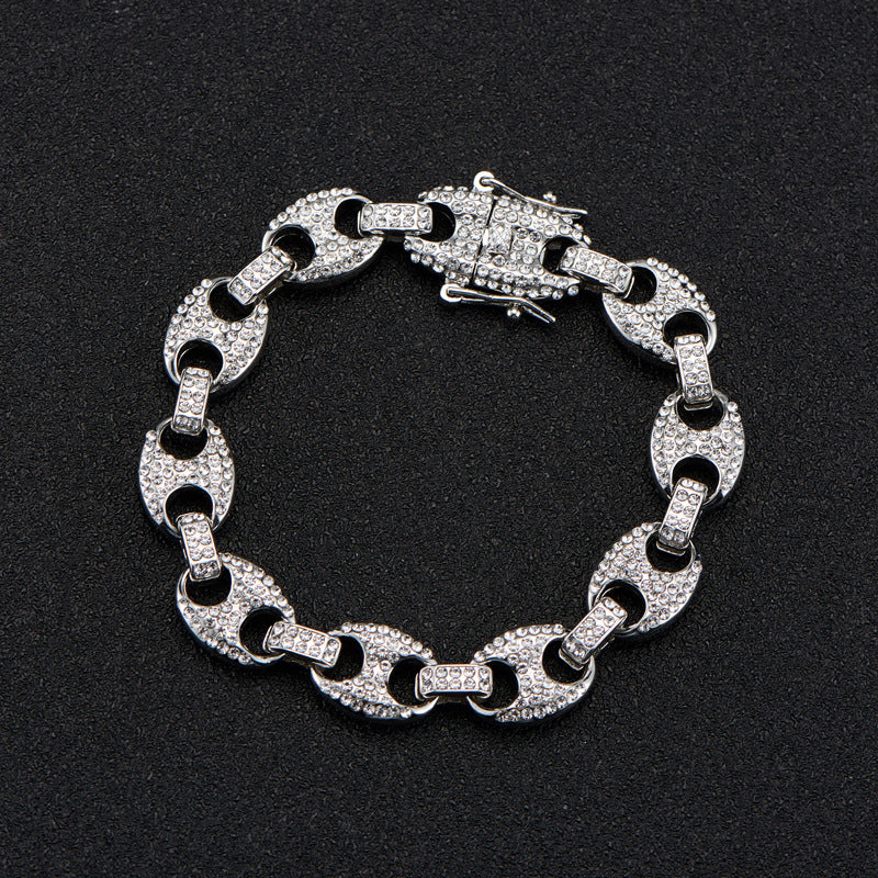 Bold 12mm Cuban Link Chain - Harajuku Street Style