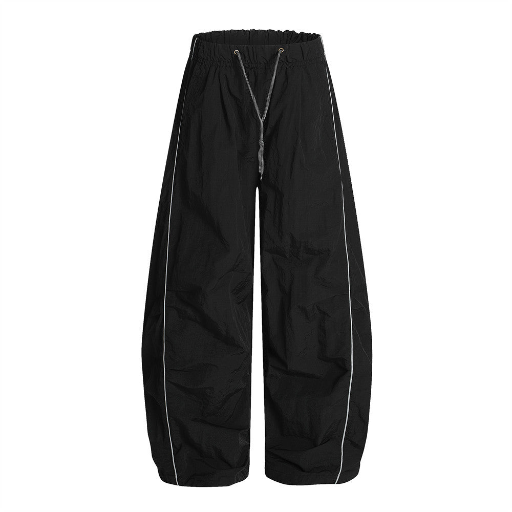 Harajuku Style Loose Fit Wide-Leg Casual Trousers