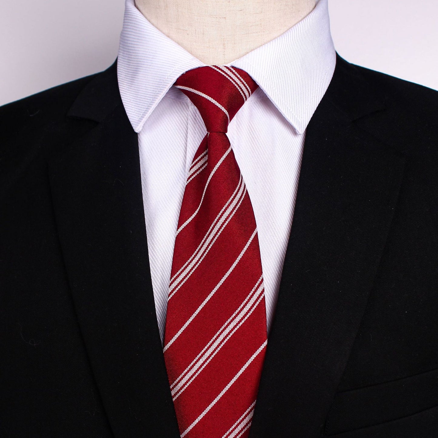 British Style School Uniform Striped Tie