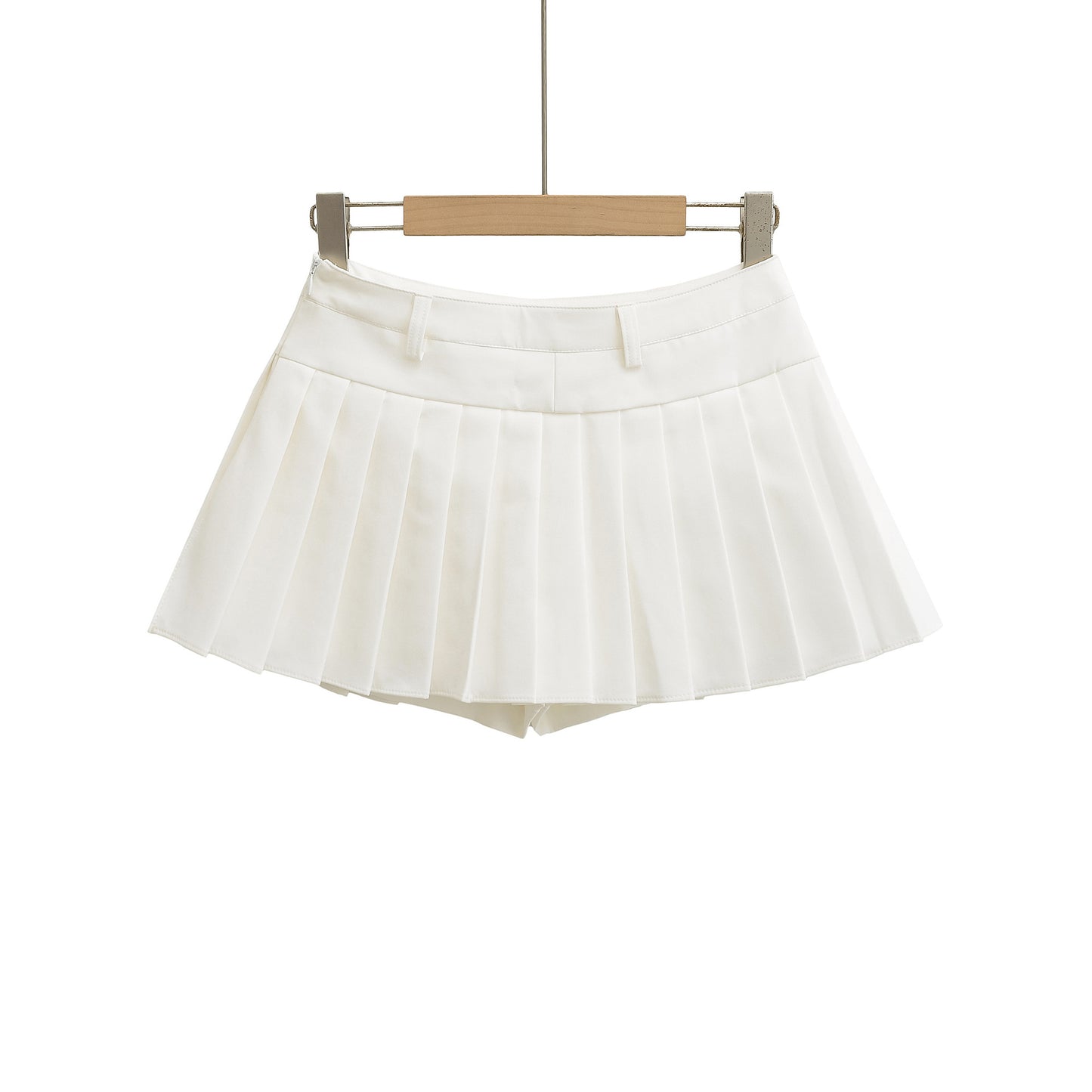 Anti-Slip Pleated Half Skirt