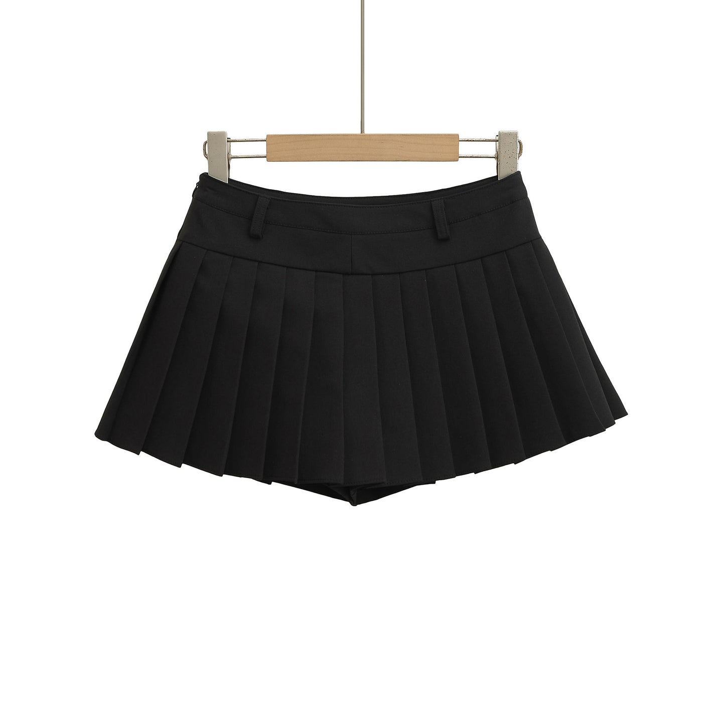 Anti-Slip Pleated Half Skirt