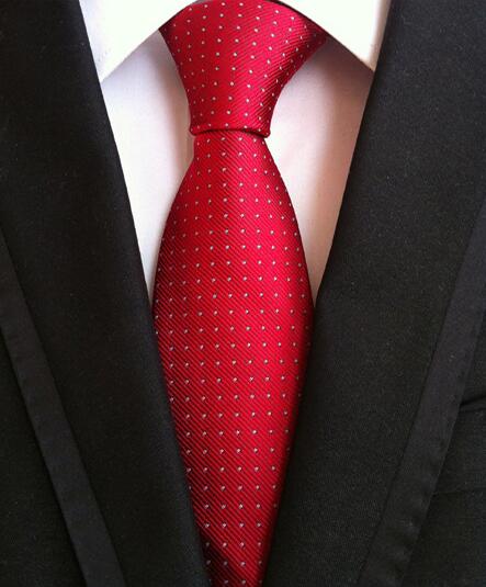 Classic Yellow & Navy Blue Striped Silk Tie