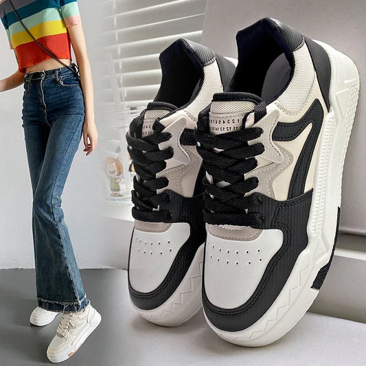 Harajuku Women’s Casual Breathable Platform Sneakers