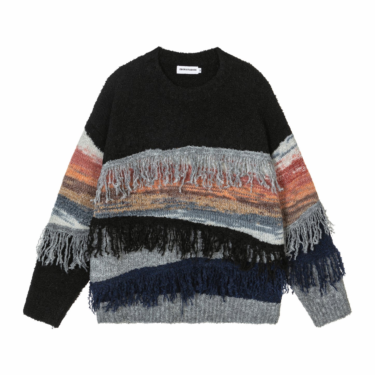Tassel Teddy Velvet Sweater