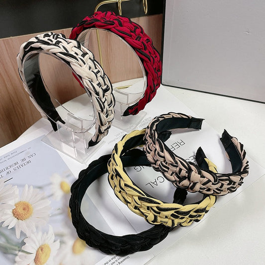 High-End Braided Twist Headband