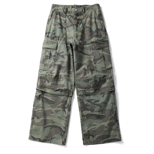 Harajuku Multi-Pocket Camouflage Cargo Pants for Men