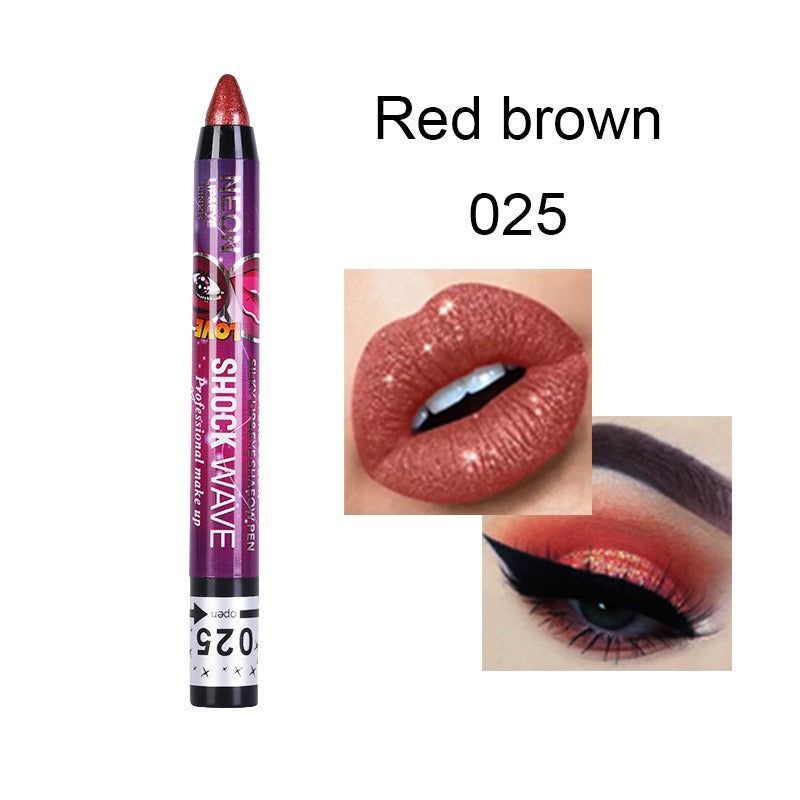 36 Color Eye Shadow & Lip Pencil 2-in-1 Stick