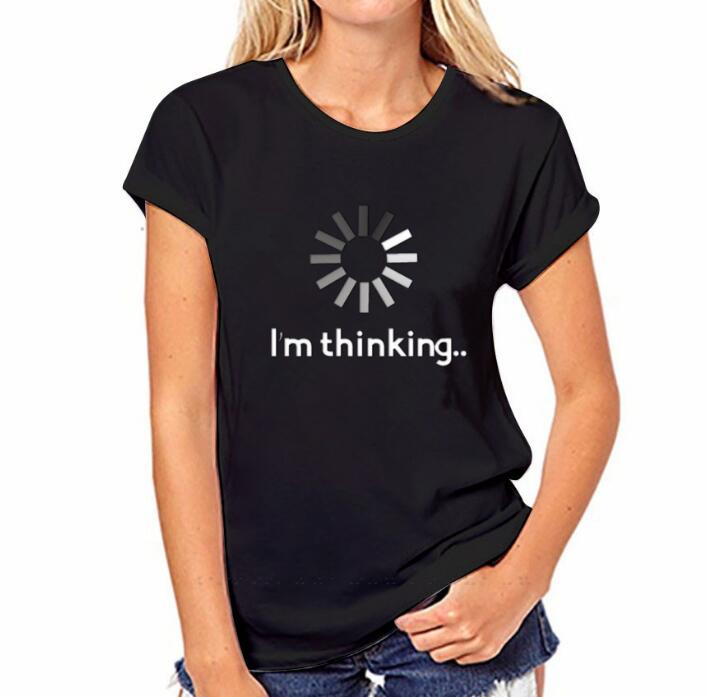 Playful Letter Print T-Shirt - Harajuku Style