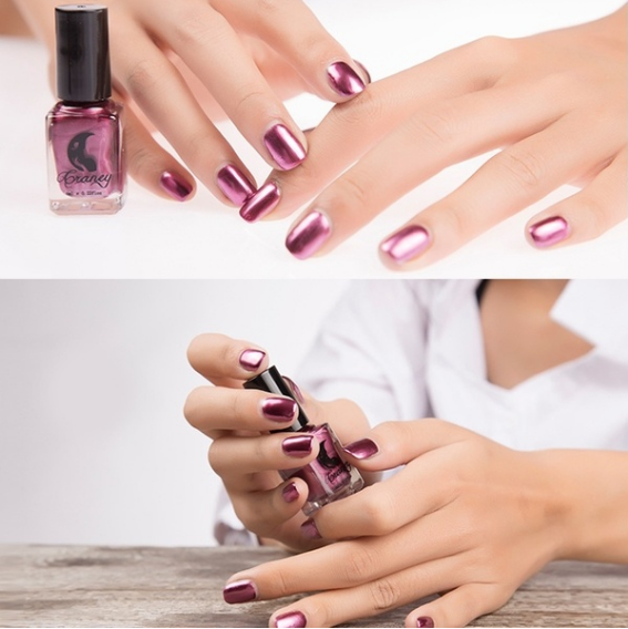 14 Color Metallic Mirror Nail Polish - Harajuku Style